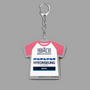 Tシャツ型アクリルキーホルダー［ Tシャツ型アクリルキーホルダー<ラグランピンクver.> - HYEONSEUNG ］