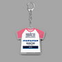 Tシャツ型アクリルキーホルダー［ Tシャツ型アクリルキーホルダー<ラグランピンクver.> - KAICHI ］