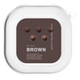 ワイヤレスイヤホンケース［ BROWN-Chocolate ］