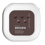 ワイヤレスイヤホンケース［ BROWN-Chocolate ］