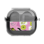 ワイヤレスイヤホンケース［ Playful sticker - Dusty Pink ］