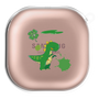 ワイヤレスイヤホンケース［ DRAWING PAPER Green ］