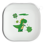 ワイヤレスイヤホンケース［ DRAWING PAPER Green ］