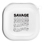 ワイヤレスイヤホンケース［ SAVAGE Black ］