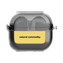 ワイヤレスイヤホンケース［ NATURAL COMMODITY Yellow ］