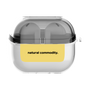 ワイヤレスイヤホンケース［ NATURAL COMMODITY Yellow ］