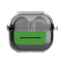 ワイヤレスイヤホンケース［ NATURAL COMMODITY Green ］