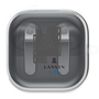 ワイヤレスイヤホンケース［ LANVIN en Bleu - Logo Pattern - Black ］