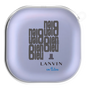 ワイヤレスイヤホンケース［ LANVIN en Bleu - Logo Pattern - Black ］