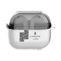 ワイヤレスイヤホンケース［ LANVIN en Bleu - Logo Pattern - Black ］