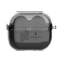 ワイヤレスイヤホンケース［ LANVIN en Bleu - Logo Pattern - Black ］
