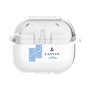 ワイヤレスイヤホンケース［ LANVIN en Bleu - Logo Pattern - Blue ］