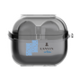 ワイヤレスイヤホンケース［ LANVIN en Bleu - Logo Pattern - Blue ］