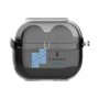 ワイヤレスイヤホンケース［ LANVIN en Bleu - Logo Pattern - Blue ］