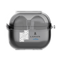 ワイヤレスイヤホンケース［ LANVIN en Bleu - Logo Pattern - White ］