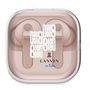 ワイヤレスイヤホンケース［ LANVIN en Bleu - Logo Pattern - White ］