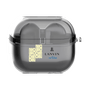 ワイヤレスイヤホンケース［ LANVIN en Bleu - Logo Pattern - Yellow ］