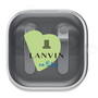 ワイヤレスイヤホンケース［ LANVIN en Bleu Hearts Green - ランバン ハート グリーン ］