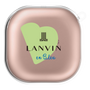 ワイヤレスイヤホンケース［ LANVIN en Bleu Hearts Green - ランバン ハート グリーン ］