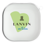 ワイヤレスイヤホンケース［ LANVIN en Bleu Hearts Green - ランバン ハート グリーン ］