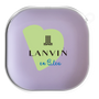 ワイヤレスイヤホンケース［ LANVIN en Bleu Hearts Green - ランバン ハート グリーン ］