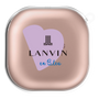 ワイヤレスイヤホンケース［ LANVIN en Bleu Hearts Purple - ランバン ハート パープル ］