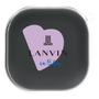ワイヤレスイヤホンケース［ LANVIN en Bleu Hearts Purple - ランバン ハート パープル ］