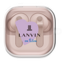 ワイヤレスイヤホンケース［ LANVIN en Bleu Hearts Purple - ランバン ハート パープル ］