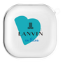 ワイヤレスイヤホンケース［ LANVIN en Bleu Hearts Blue - ランバン ハート ブルー ］