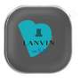 ワイヤレスイヤホンケース［ LANVIN en Bleu Hearts Blue - ランバン ハート ブルー ］