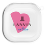 ワイヤレスイヤホンケース［ LANVIN en Bleu Hearts Pink - ランバン ハート ピンク ］
