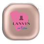 ワイヤレスイヤホンケース［ LANVIN en Bleu Hearts Pink - ランバン ハート ピンク ］