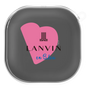 ワイヤレスイヤホンケース［ LANVIN en Bleu Hearts Pink - ランバン ハート ピンク ］