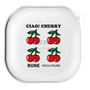 ワイヤレスイヤホンケース［ 内藤ルネ - Cherry ］