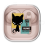 ワイヤレスイヤホンケース［ 内藤ルネ - RUNE Animal Cat ］
