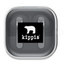 ワイヤレスイヤホンケース［ kippis® - Jääkarhu シロクマ ］