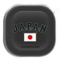 ワイヤレスイヤホンケース［ 侍ジャパン - ワードマーク - 褐色/勝色 ］