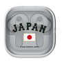 ワイヤレスイヤホンケース［ 侍ジャパン - ワードマーク - 褐色/勝色 ］