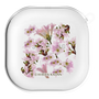 ワイヤレスイヤホンケース［ 日比谷花壇 - サクラ - クリア ］