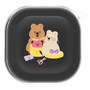 ワイヤレスイヤホンケース［ KiKiQUOKKA - ハピネス ］