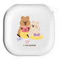 ワイヤレスイヤホンケース［ KiKiQUOKKA - ハピネス ］