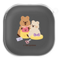 ワイヤレスイヤホンケース［ KiKiQUOKKA - ハピネス ］