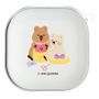ワイヤレスイヤホンケース［ KiKiQUOKKA - ハピネス ］
