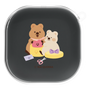 ワイヤレスイヤホンケース［ KiKiQUOKKA - ハピネス ］