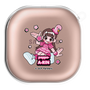 ワイヤレスイヤホンケース［ ももくろちゃんZ - ぽっぽーあーりん - ミニキャラ ］