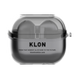 ワイヤレスイヤホンケース［ KLON - ロゴ - ブラック ］