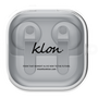 ワイヤレスイヤホンケース［ KLON - 筆記体ロゴ - ブラック ］