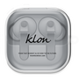 ワイヤレスイヤホンケース［ KLON - 筆記体ロゴ - ブラック ］