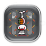ワイヤレスイヤホンケース［ 汎用うさぎ - ニンジンとキャロットベリー ］
