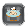 ワイヤレスイヤホンケース［ umao - ねずみとクッキー ］